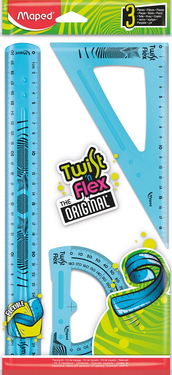 TEKENSET TWIST N FLEX 3-DELIG