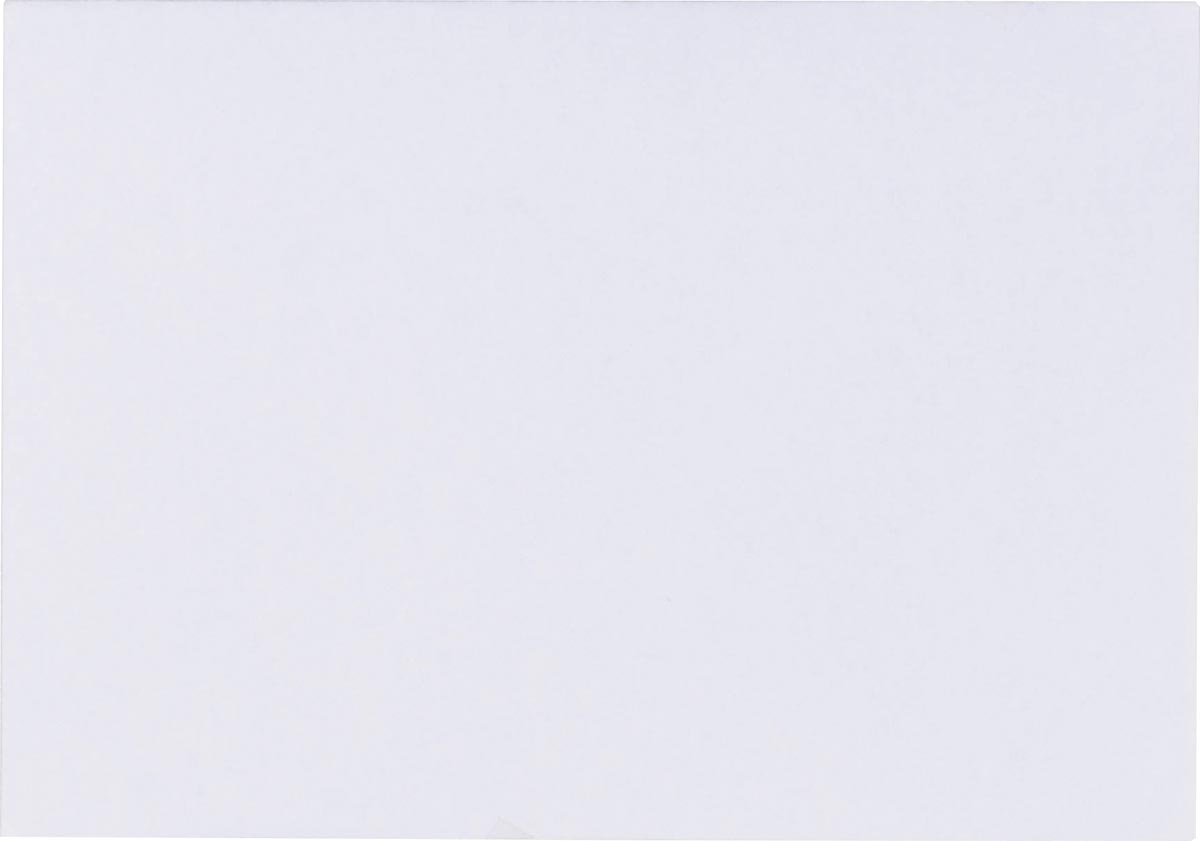 Pergamy enveloppen met venster 80 g, ft C6 114 x 162 mm, zelfklevend met strip, wit, doos van 500 stuks