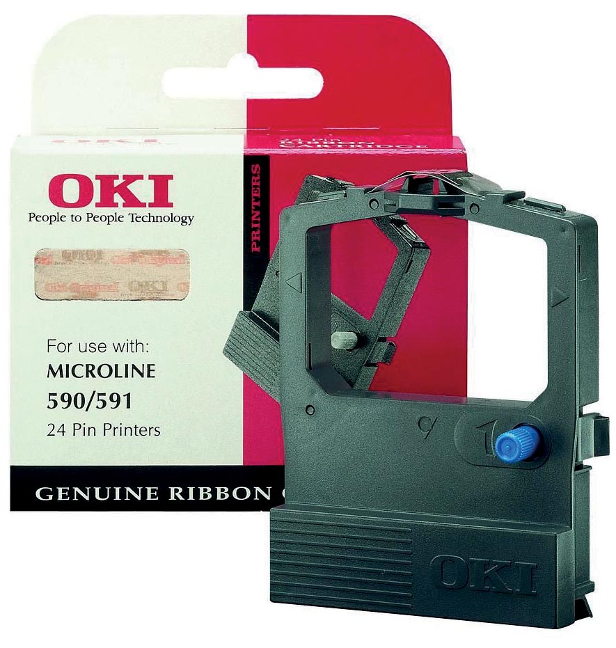 Oki Nylontape zwart - 9002316