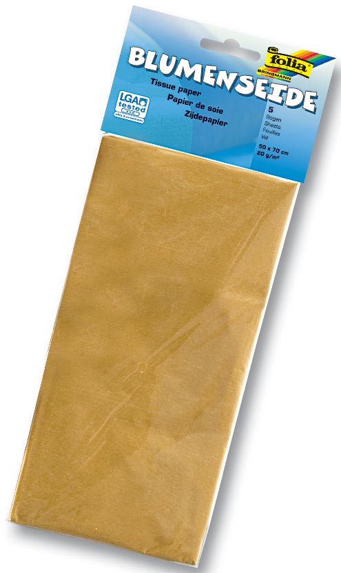 Folia zijdepapier goud Folia zijdepapier goud