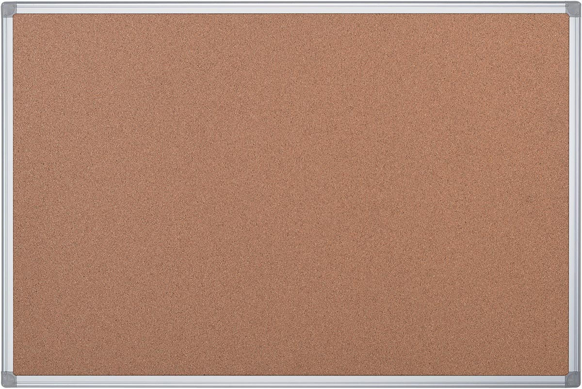 Pergamy kurkbord met aluminium frame ft 45 x 60 cm