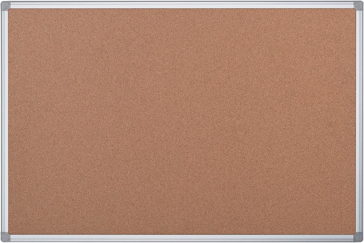 Pergamy kurkbord met aluminium frame ft 120 x 180 cm