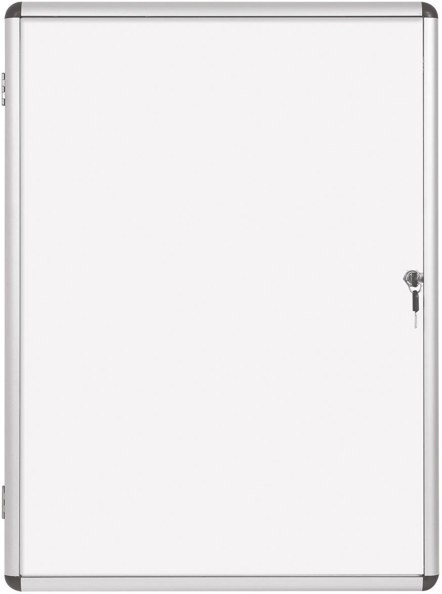 Pergamy glazen vitrine met magnetische achtergrond ft 4 x A4 Pergamy glazen vitrine met magnetische achtergrond ft 4 x A4
