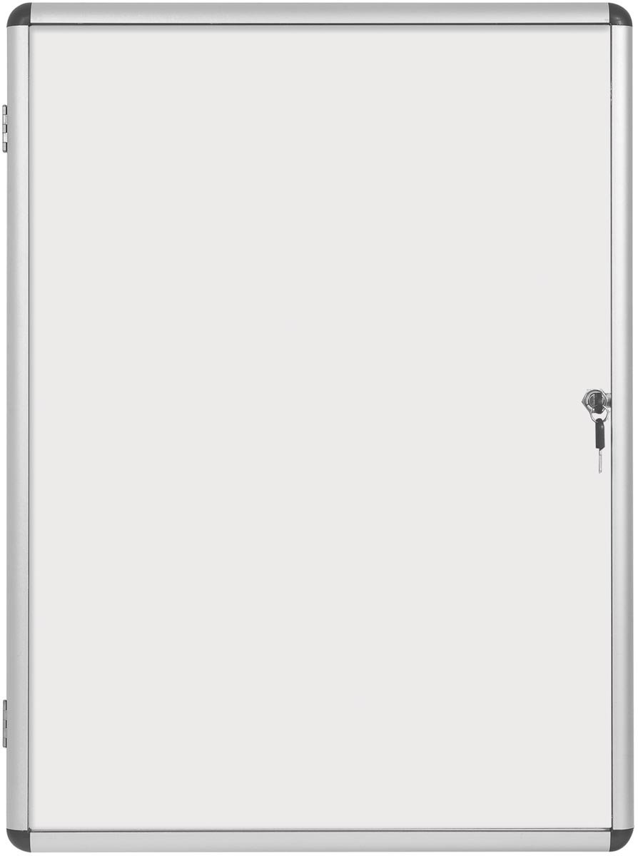 Pergamy glazen vitrine met magnetische achtergrond ft 6 x A4