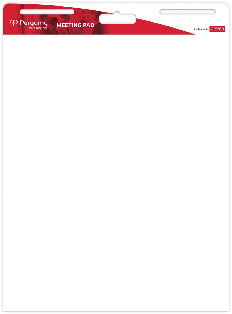 Pergamy flipchart, ft 792 x 635 mm, 30 vel, pak van 2