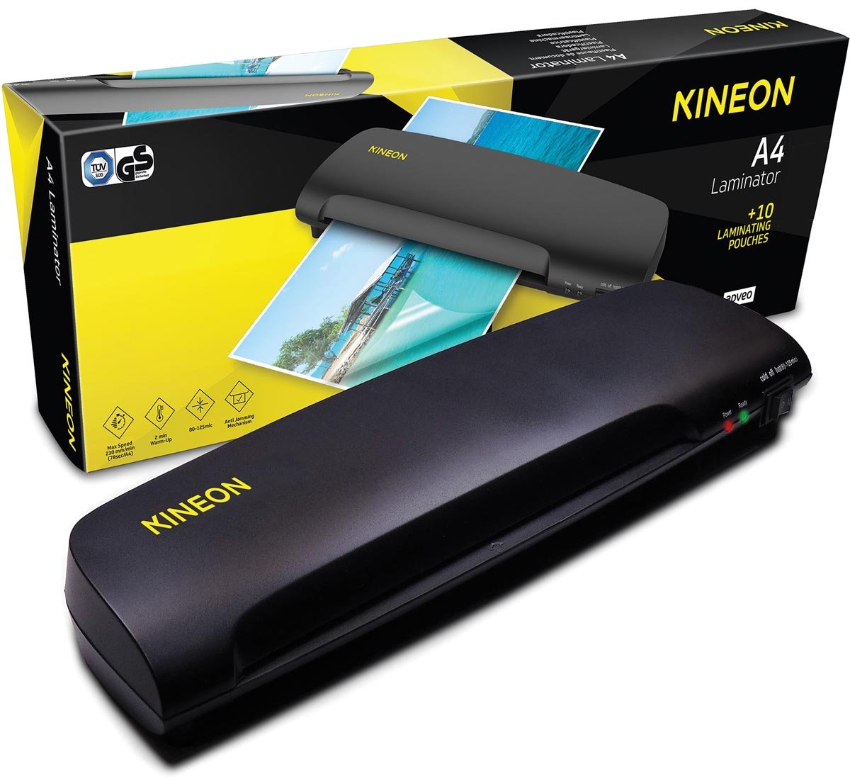 Kineon Lamineermachine Ft A4 huismerk kopen in de aanbieding Kineon Lamineermachine Ft A4 huismerk kopen in de aanbieding