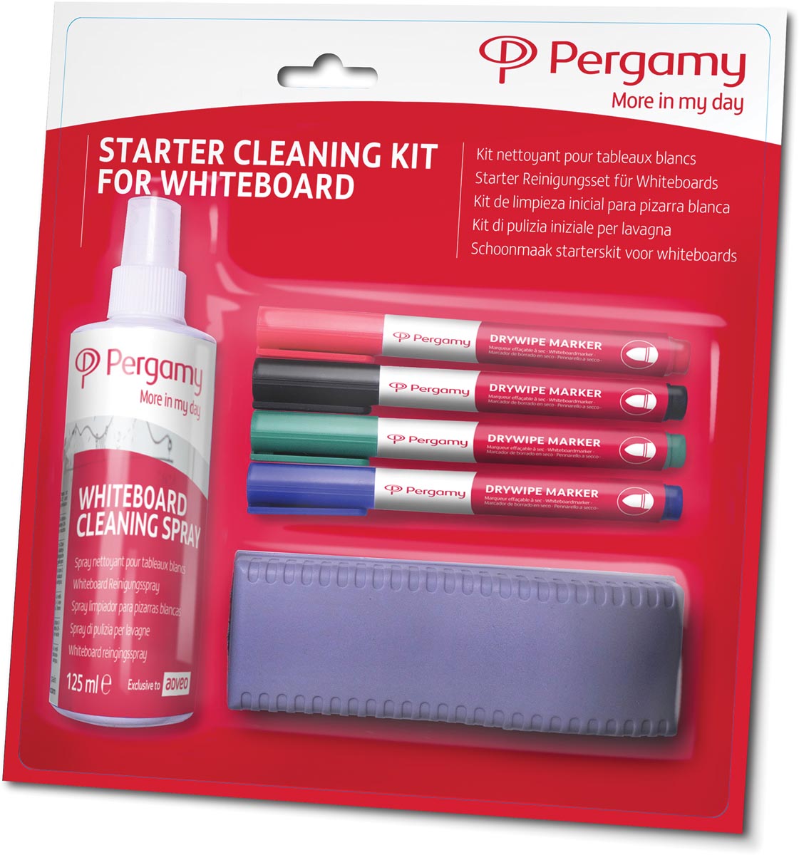 Pergamy Starterskit Voor Whiteboards 3 Delig huismerk kopen in de aanbieding
