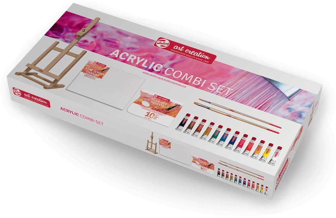 Palette Papier Détachable Talens - 36 Feuilles Pour Huile Et Acrylique (30 X 22,5 Cm)