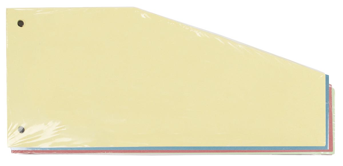 Pergamy trapezium verdeelstroken, pak van 100 stuks, assorti afbeelding