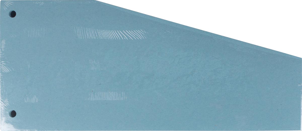 Pergamy trapezium verdeelstroken, pak van 100 stuks, blauw afbeelding