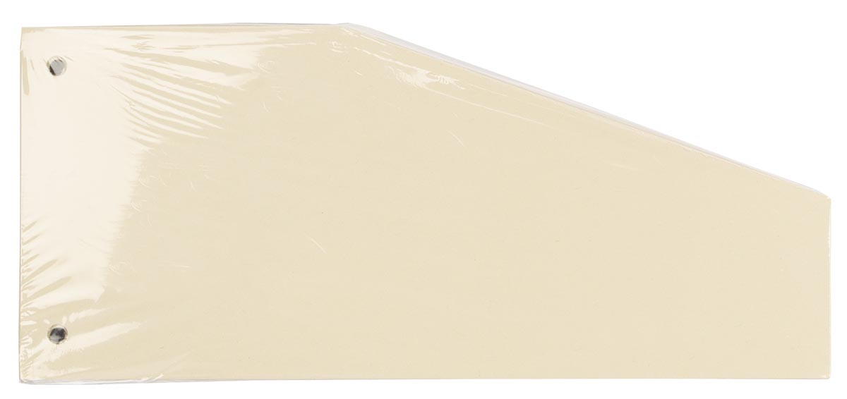 Pergamy trapezium verdeelstroken, pak van 100 stuks, gems afbeelding