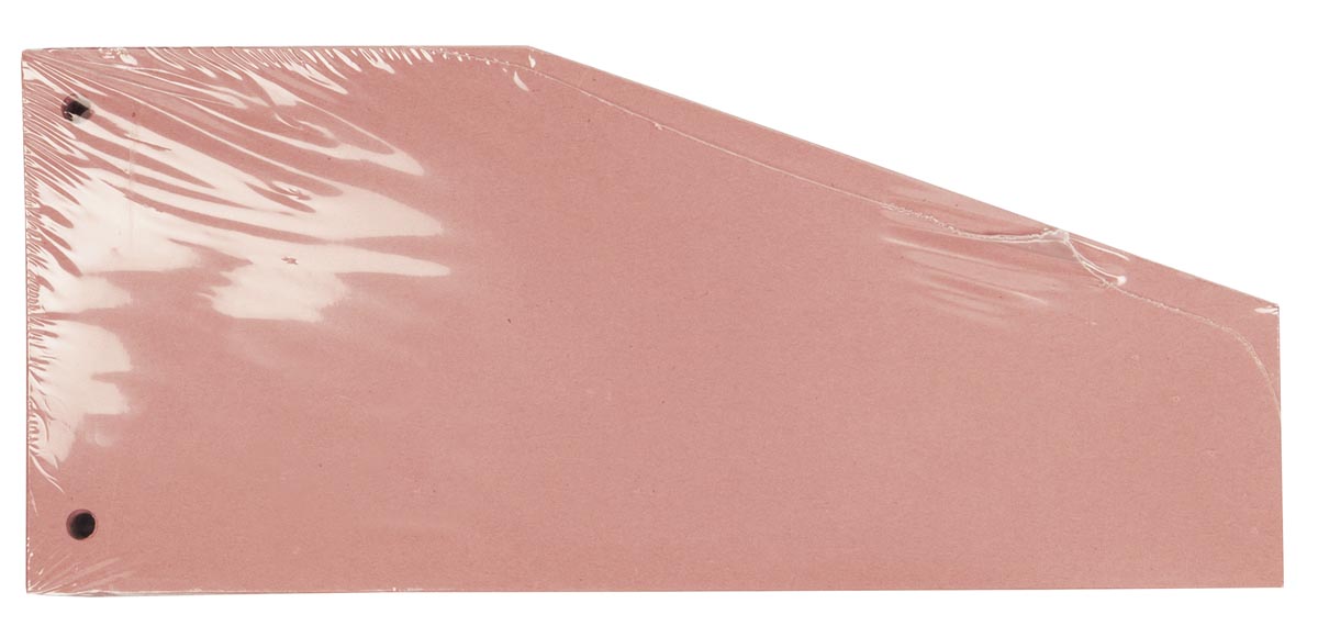 Pergamy trapezium verdeelstroken, pak van 100 stuks, roze Pergamy trapezium verdeelstroken, pak van 100 stuks, roze