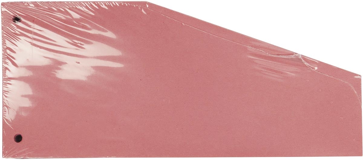 Pergamy trapezium verdeelstroken, pak van 100 stuks, roze afbeelding