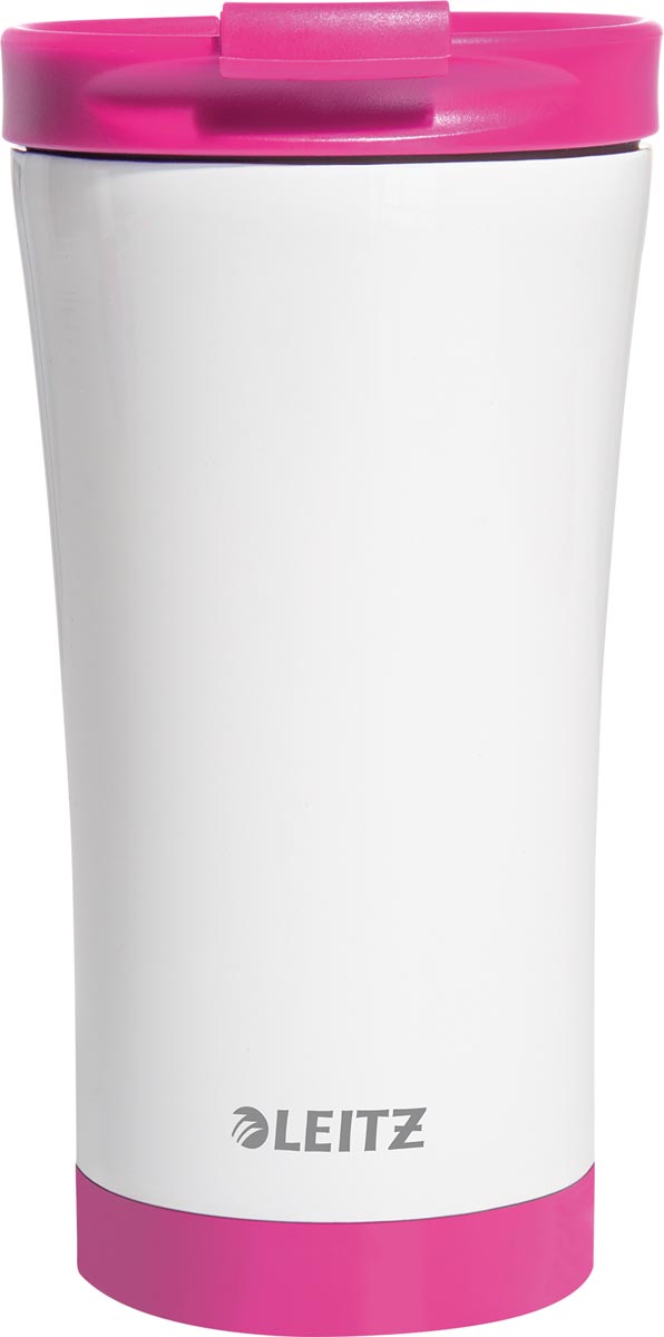 Leitz WOW Thermos koffiebeker, inhoud 380 ml, roze