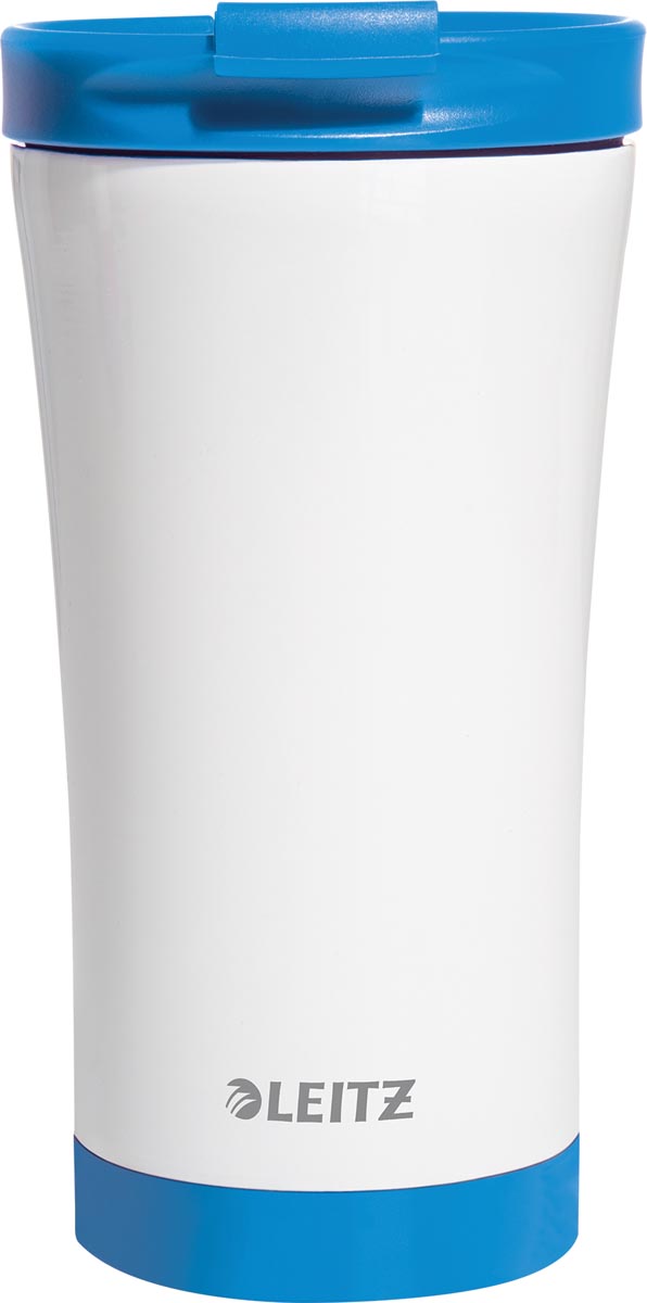 Leitz WOW Thermos koffiebeker, inhoud 380 ml, blauw