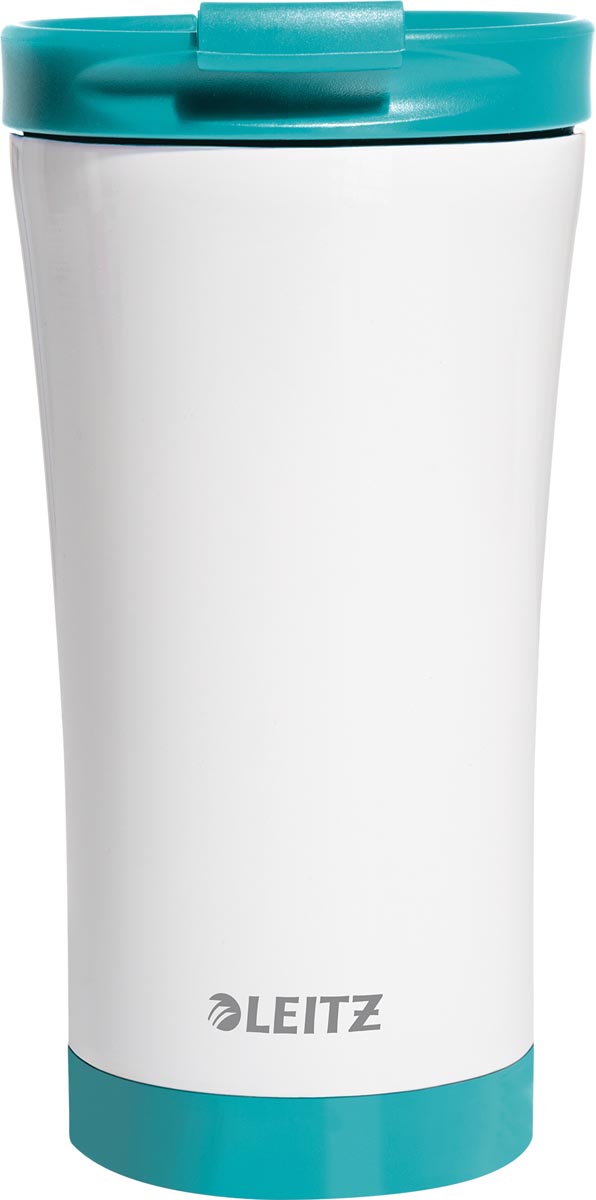 Leitz WOW Thermos koffiebeker, inhoud 380 ml, ijsblauw