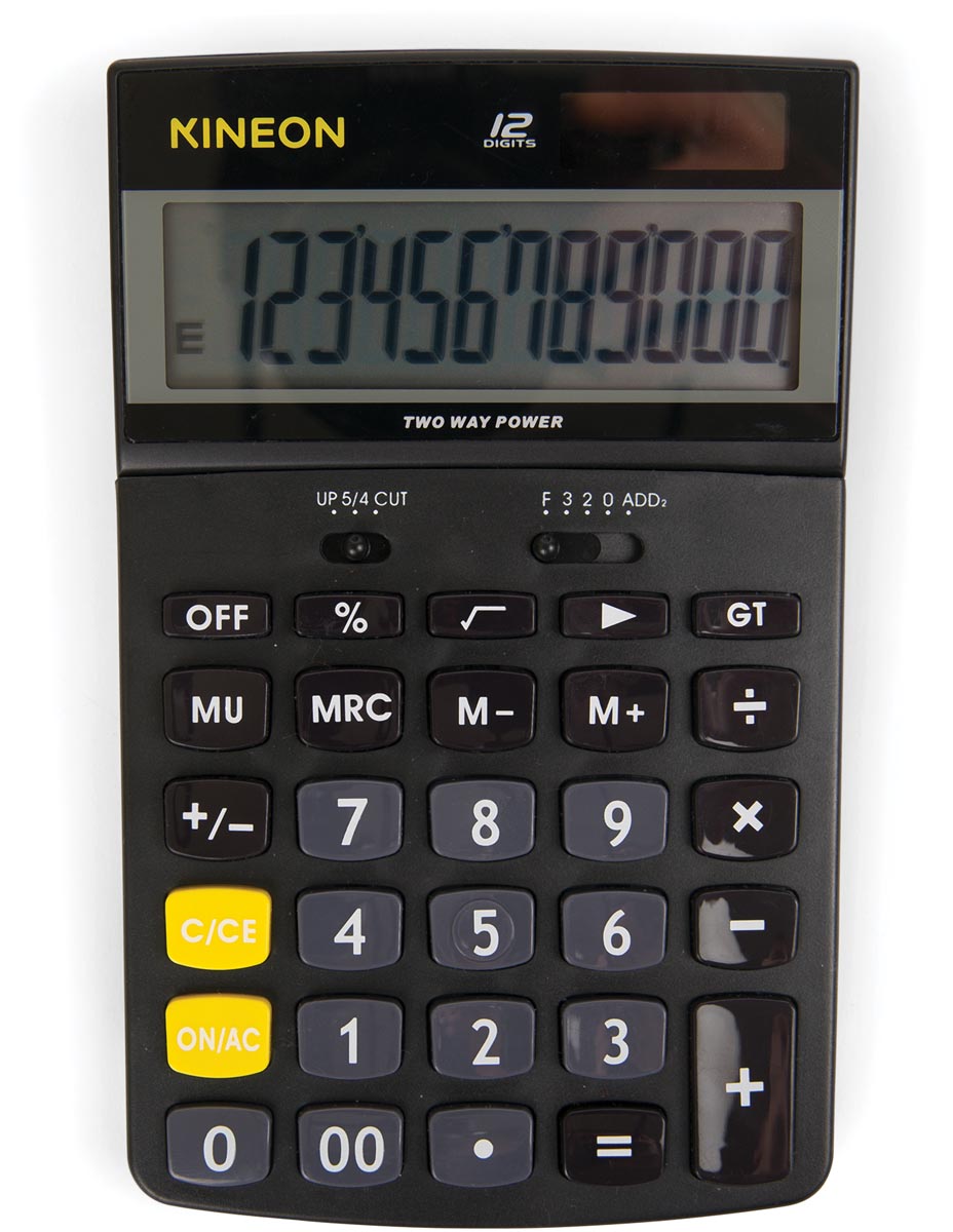 Kineon Bureaurekenmachine 418 huismerk kopen in de aanbieding