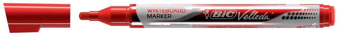 Velleda Whiteboardmarker Liquid Ink Pocket rood afbeelding