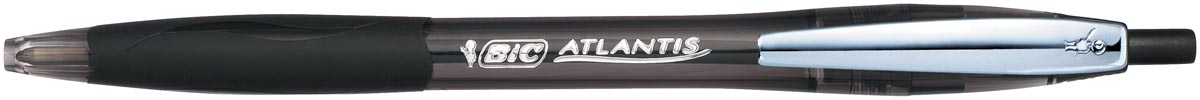 Bic balpen Atlantis Soft 1 mm, zwart afbeelding