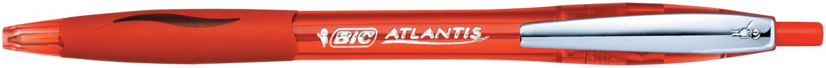 Bic balpen Atlantis Soft 1 mm, rood Bic balpen Atlantis Soft 1 mm, rood