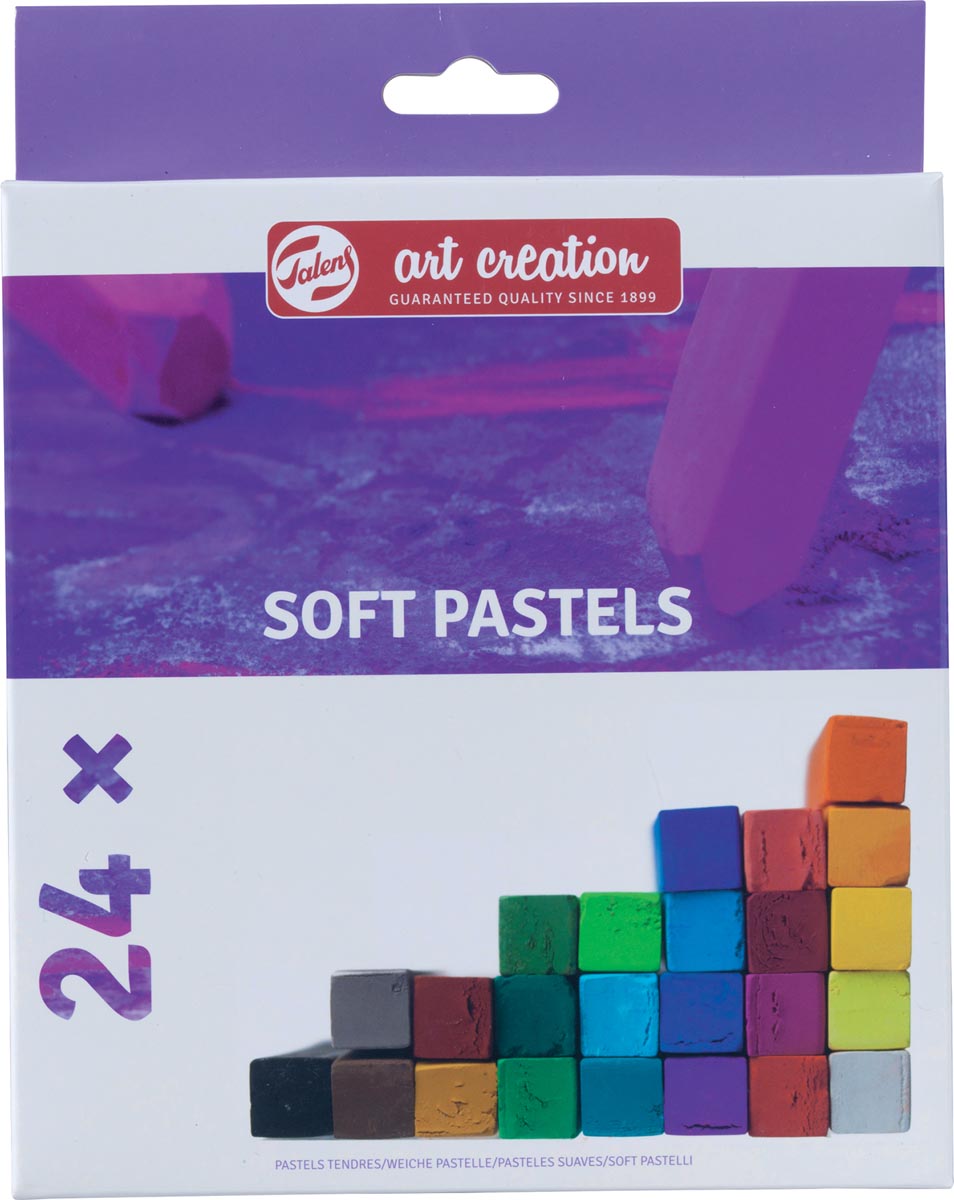 Talens Art Creation softpastels, doos met 24 stuks in geassorteerde kleuren afbeelding