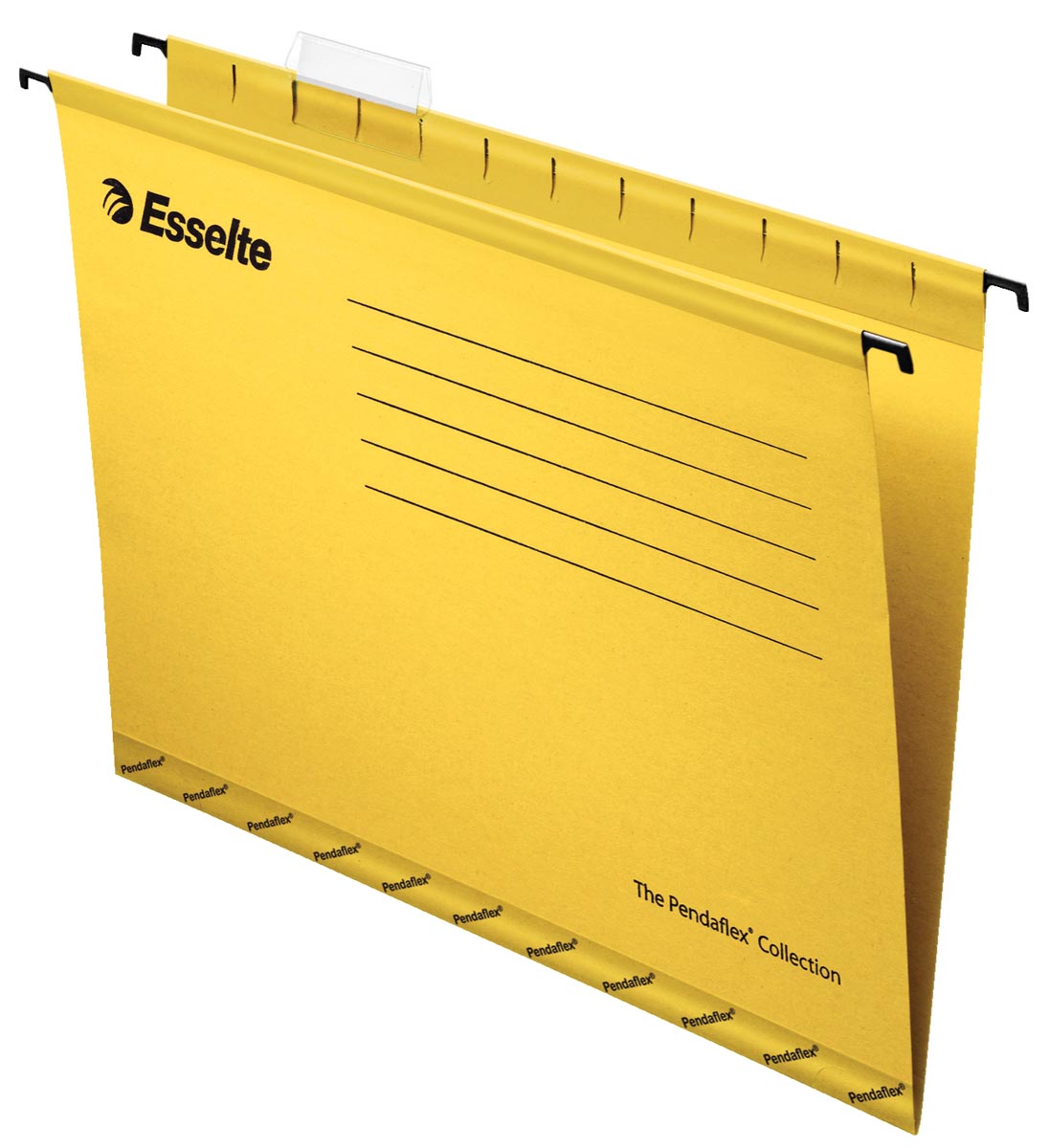 Esselte hangmappen voor laden Classic tussenafstand 330 mm, geel, doos van 25 stuks afbeelding