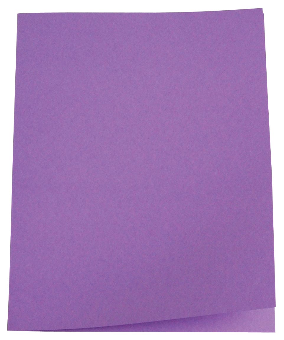 Pergamy dossiermap lila, pak van 100