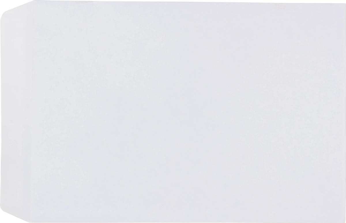 Pergamy envelop 90 g, ft C4 229 x 324 mm, zelfklevend met strip, wit, doos à 250 stuks