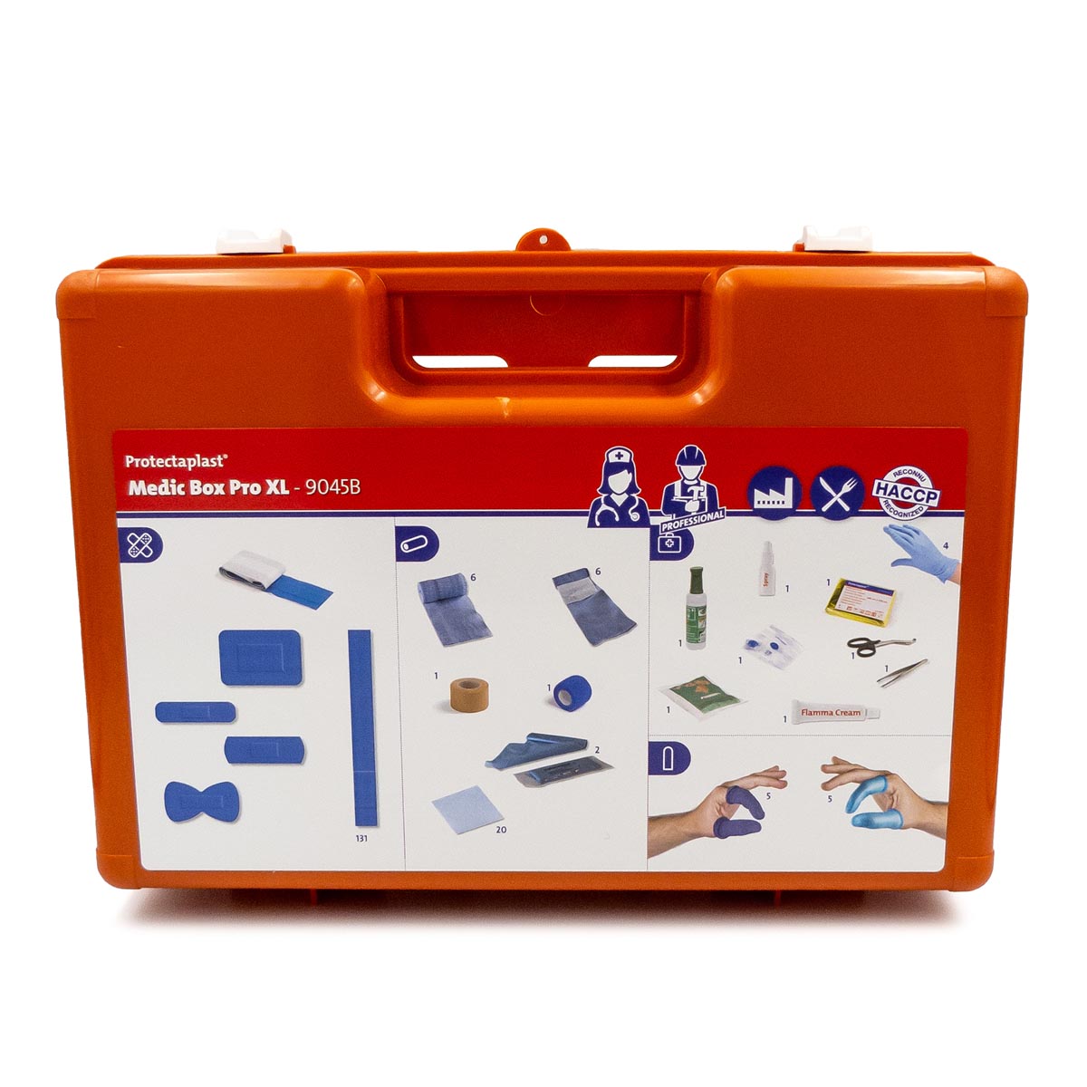 Protectaplast EHBO-koffer Medic Box Pro XL, inhoud tot 20 personen Protectaplast EHBO-koffer Medic Box Pro XL, inhoud tot 20 personen