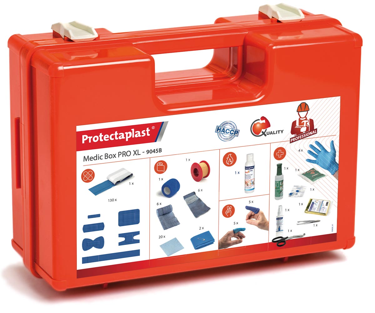 Protectaplast EHBO-koffer Medic Box Pro XL, inhoud tot 20 personen