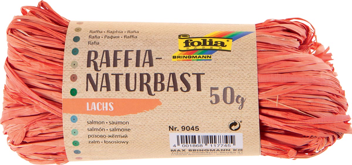 Folia raffia zalmroze