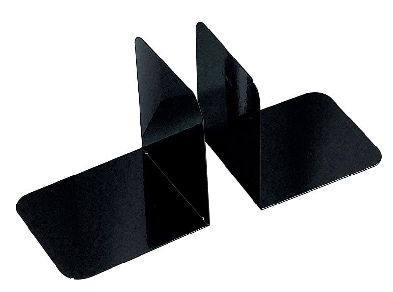MAUL boekensteun metaal 14X12x14cm set 2 zwart afbeelding