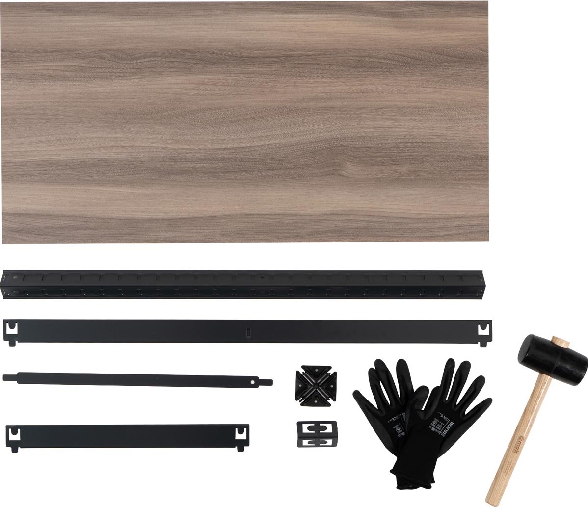 Étagère Métal Blanc Avasco Lilikit | 5 Tablettes, Dimensions L73 X H170 X P30cm | Charge Max 300kg | Montage Facile, Design épuré