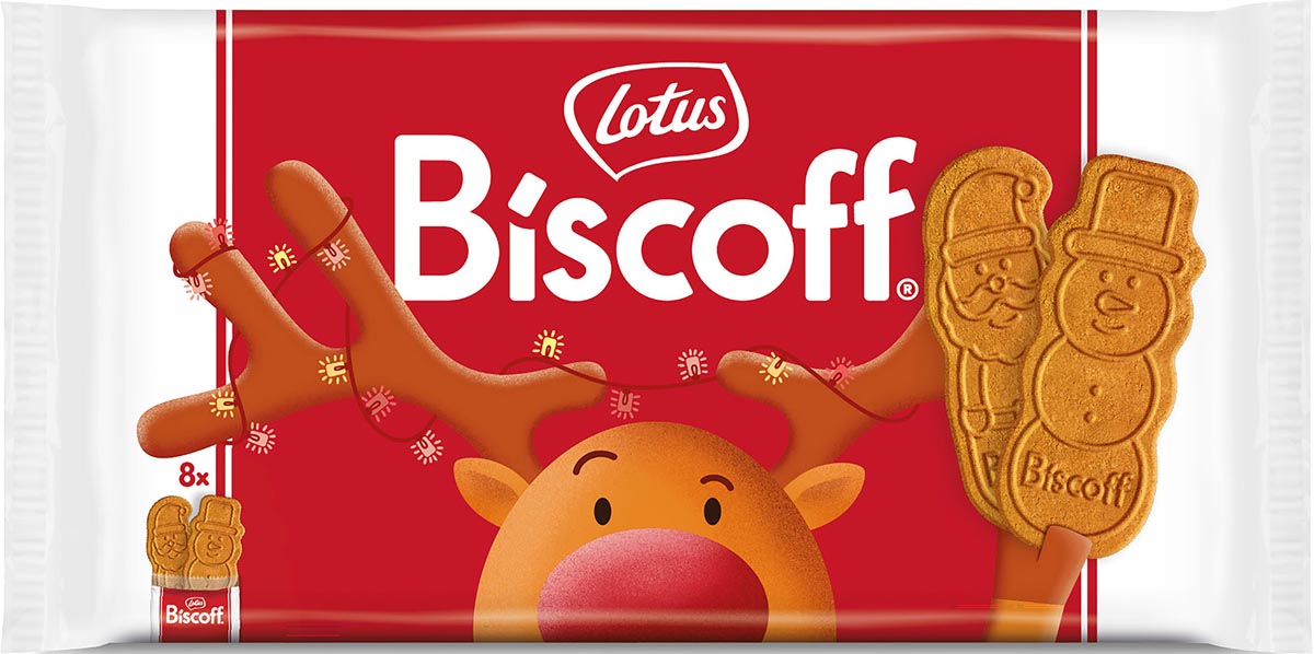 Lotus Birscoff speculoos End of year orginal, pak van 8 x 2 stuks