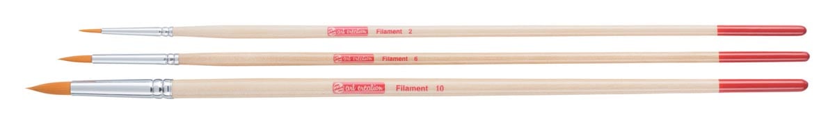Talens Art Creation penselenset polyester rond, set met 3 penselen afbeelding