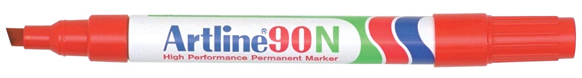 Permanent marker Artline 90N rood afbeelding