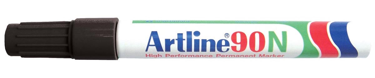 Permanent marker Artline 90N zwart