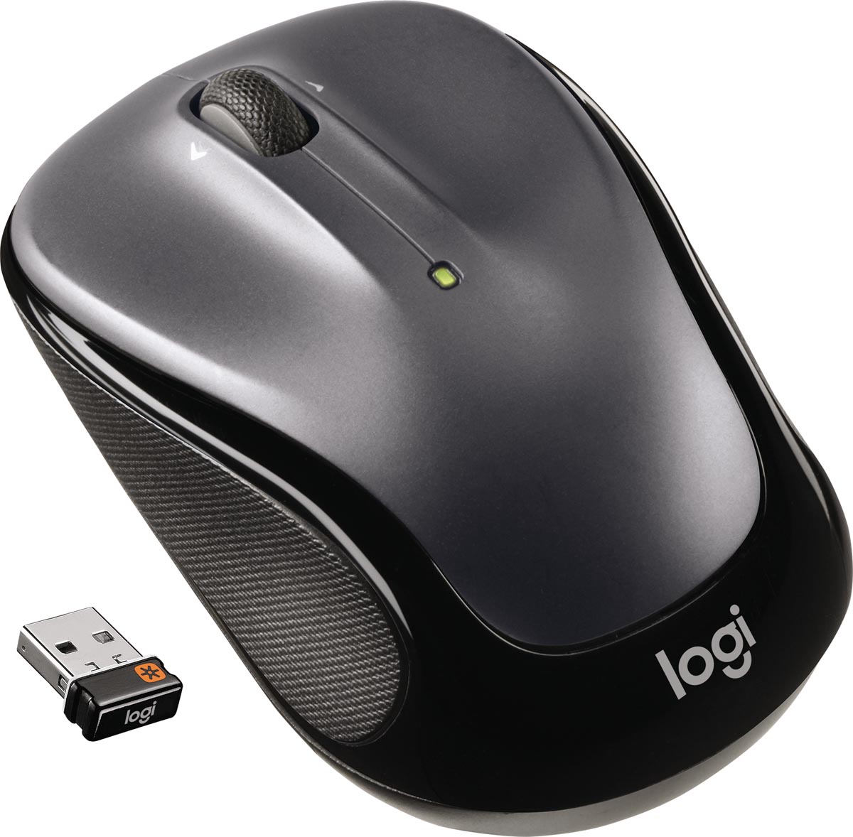 Logitech draadloze muis M325, donkergrijs Logitech draadloze muis M325, donkergrijs