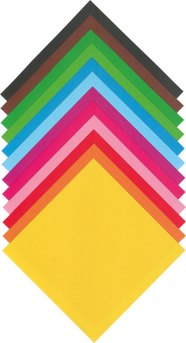 Folia vouwpapier, ft 13 x 13 cm, pak van 100 vel