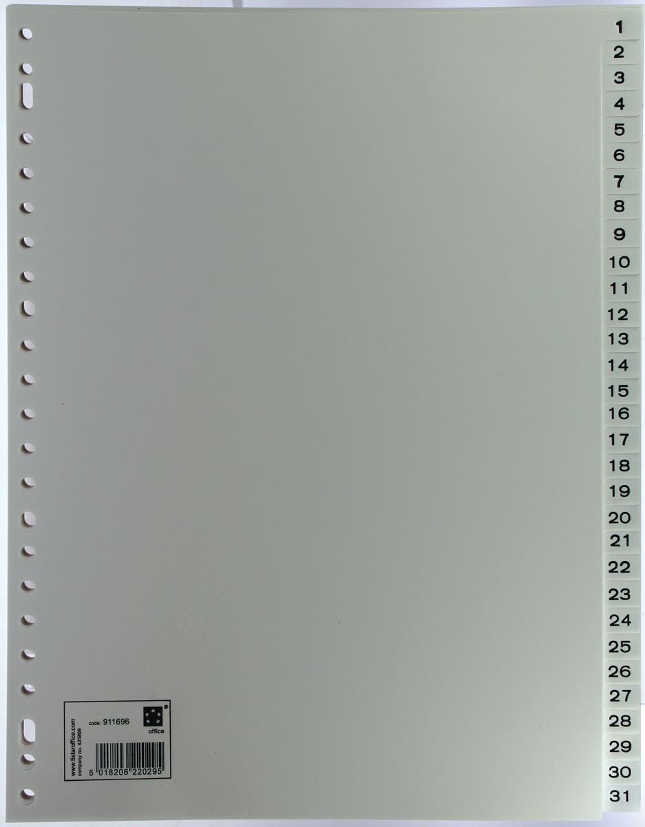 5 Star Tabbladen Set 1 31 Ft A4 huismerk kopen in de aanbieding 5 Star Tabbladen Set 1 31 Ft A4 huismerk kopen in de aanbieding