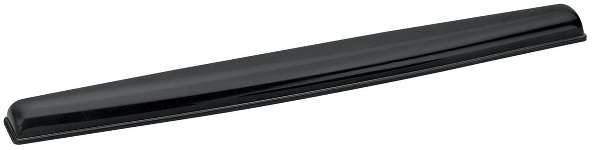 Fellowes Crystals Gel toetsenbord polssteun, zwart afbeelding
