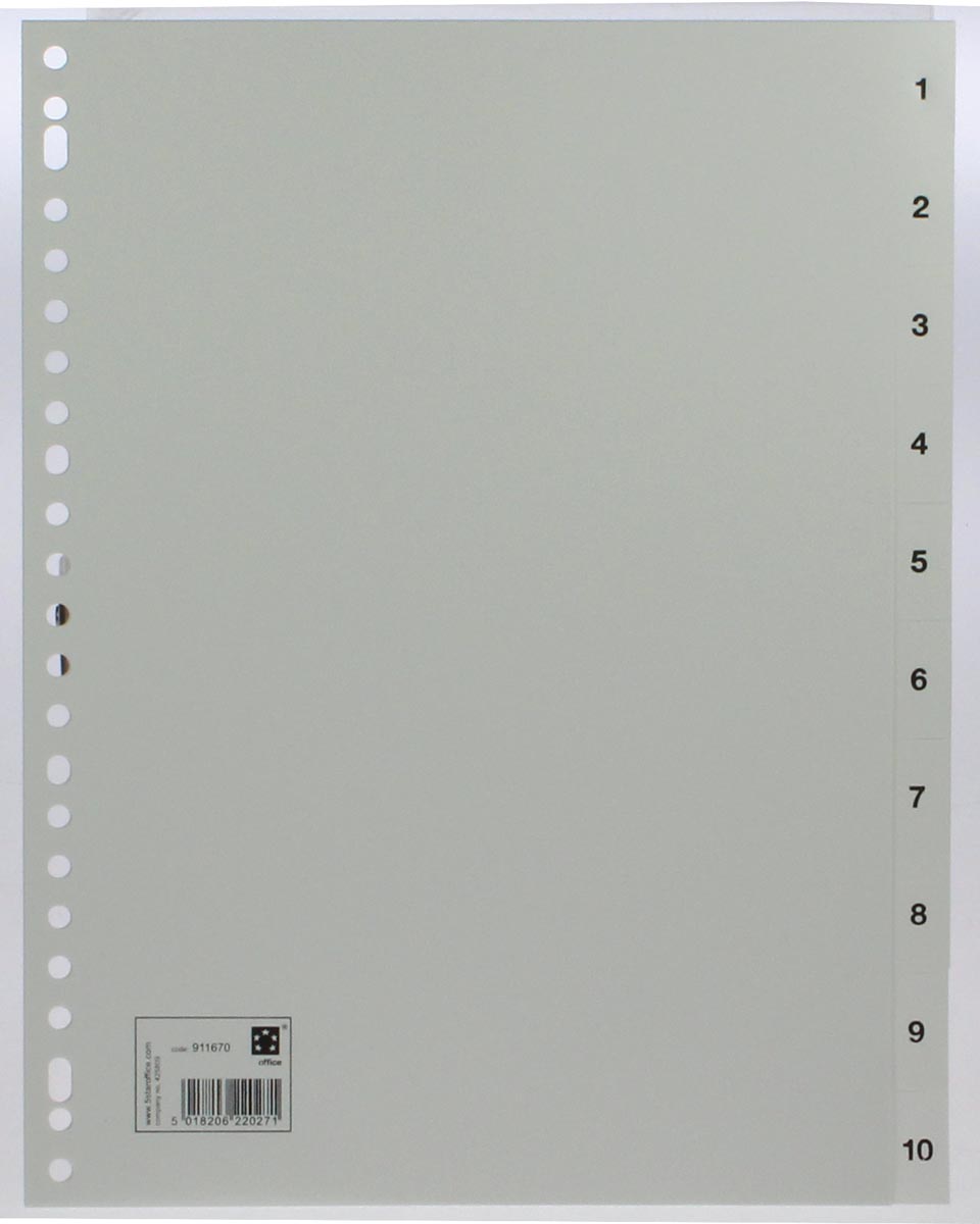5 Star Tabbladen Set 1 10 Wit huismerk kopen in de aanbieding 5 Star Tabbladen Set 1 10 Wit huismerk kopen in de aanbieding