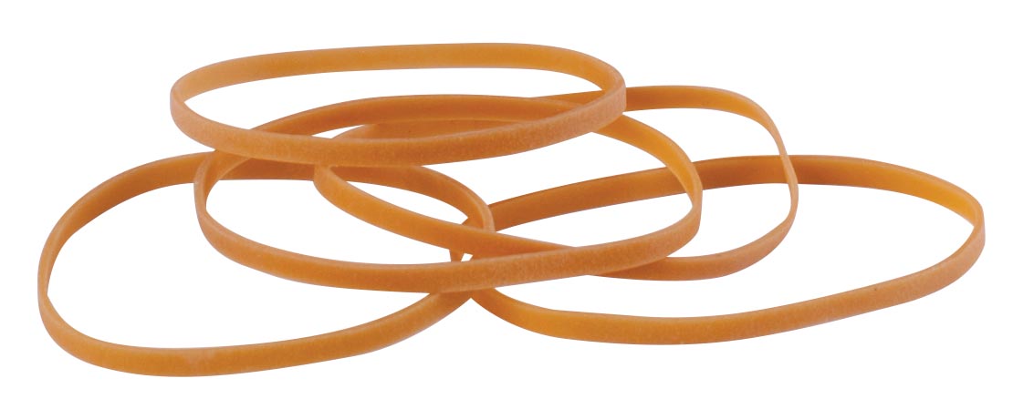 Pergamy elastieken 3 mm x 80 mm, doos van 500 g Pergamy elastieken 3 mm x 80 mm, doos van 500 g