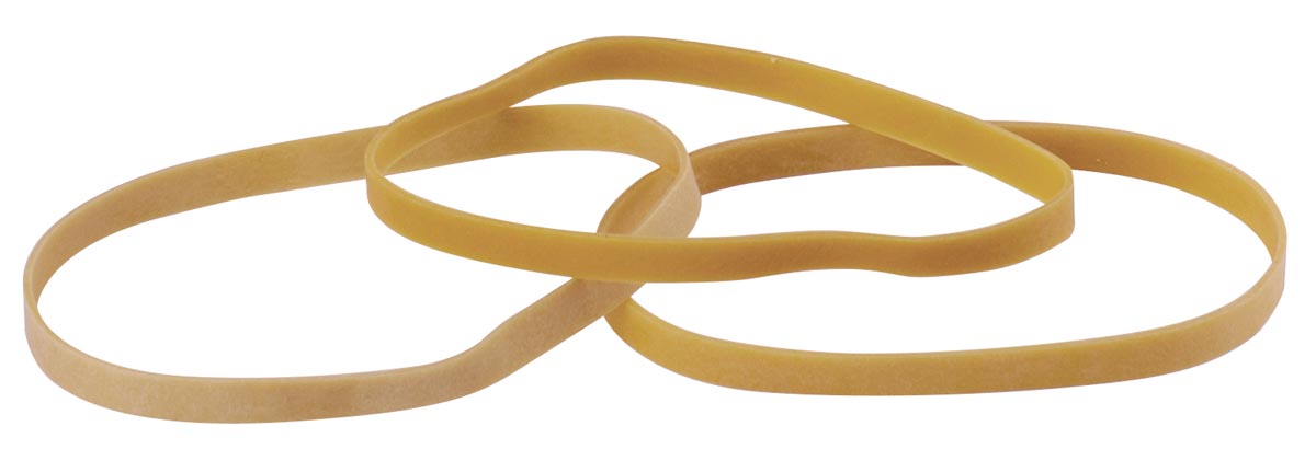 Pergamy elastieken 6 mm x 100 mm, doos van 500 g Pergamy elastieken 6 mm x 100 mm, doos van 500 g