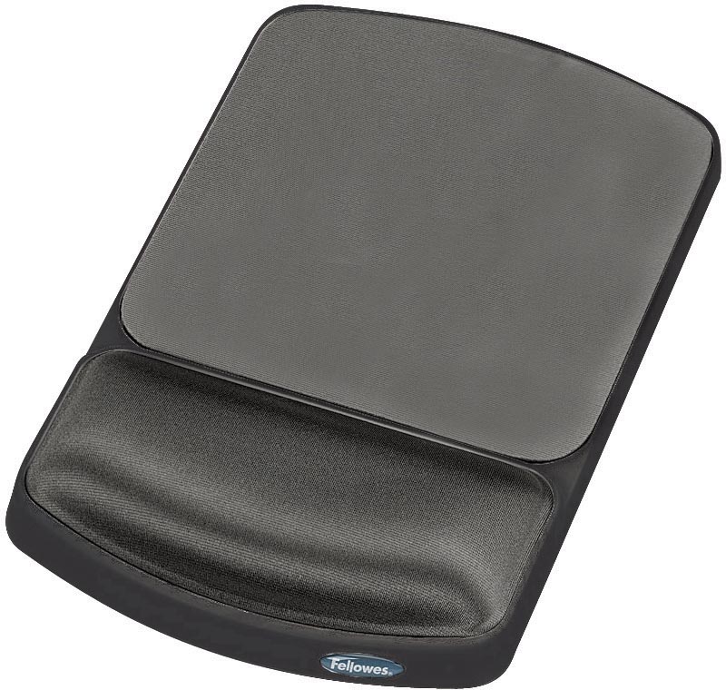 Fellowes Premium Gel muismat met polssteun, grafiet