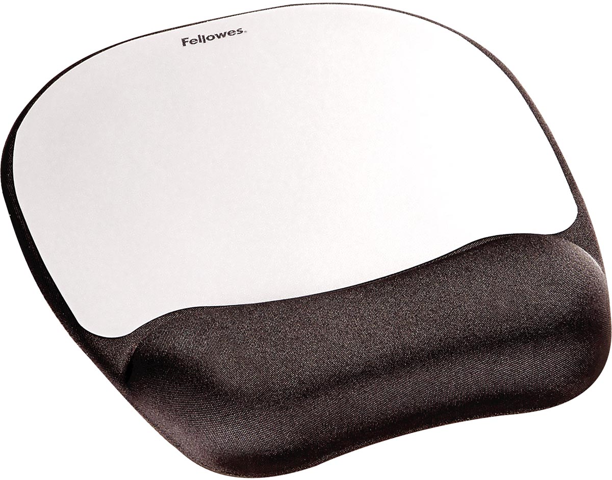Fellowes Memory Foam muismat met polssteun, zwart afbeelding