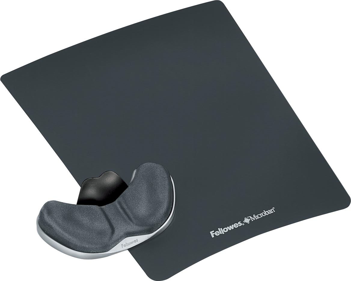 Fellowes Health-V polssteun Gliding, grafiet Fellowes Health-V polssteun Gliding, grafiet