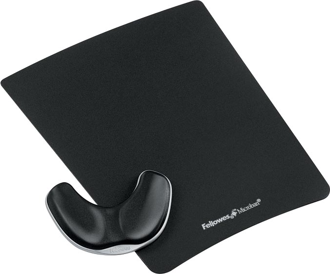 Fellowes Health-V polssteun Gliding, zwart