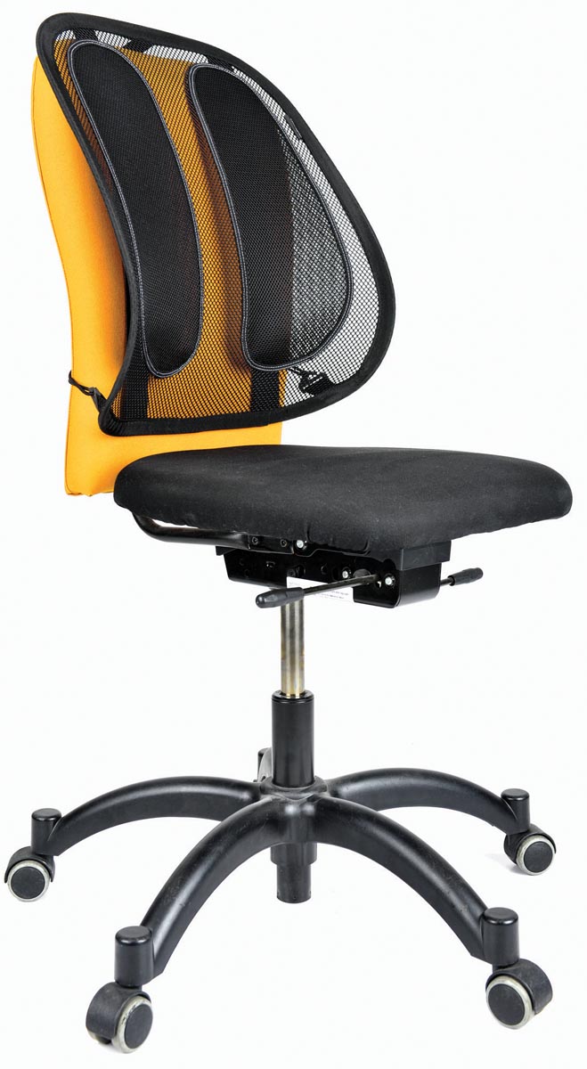 Fellowes Office Suites rugsteun van gaas, zwart Fellowes Office Suites rugsteun van gaas, zwart