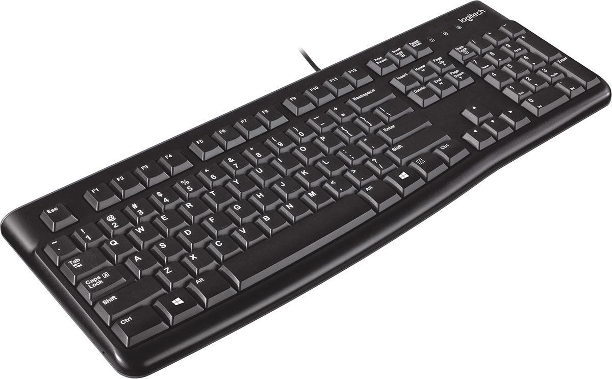 Logitech toetsenbord K120, qwerty, zwart Logitech toetsenbord K120, qwerty, zwart